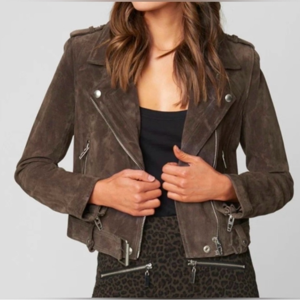 BLANKNYC  Women’s Suede Moto Jacket - NWT